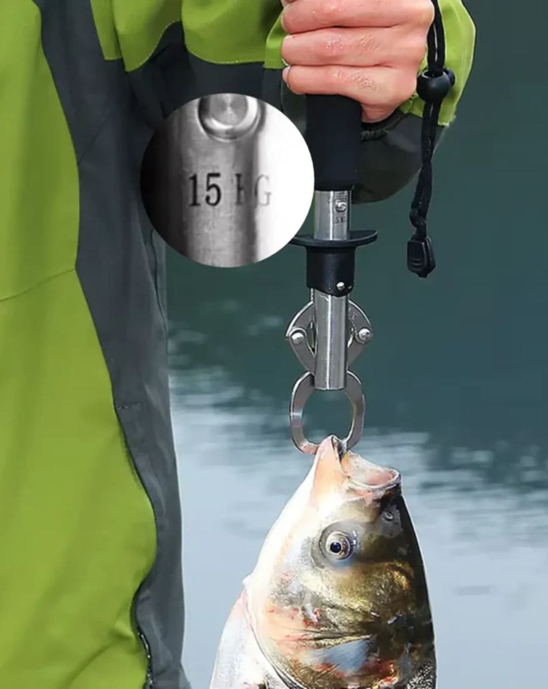 alicate de pesca com balança equipa pesca