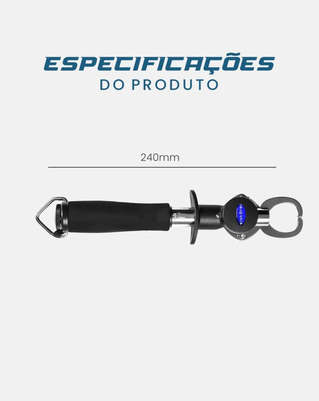 alicate de pesca com balança equipa pesca