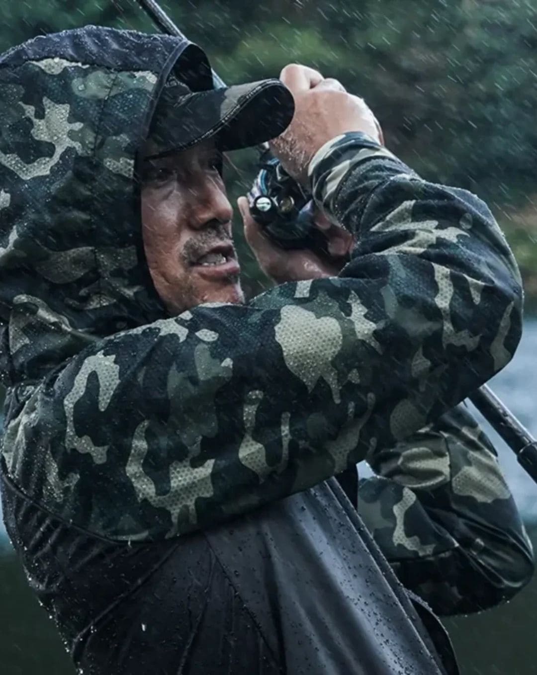 Capa de Chuva Para Pesca Histar