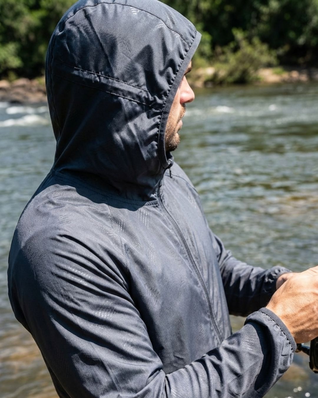 Corta Vento Impermeável Equipa Pesca Horizonte