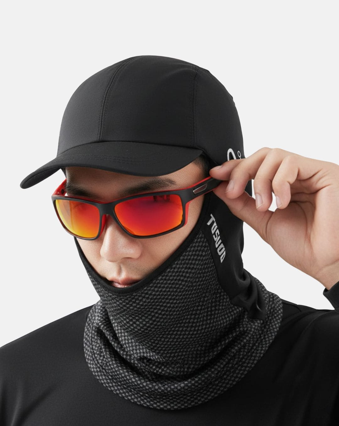 Kit Máscara e Óculos Polarizado Equipa Pesca