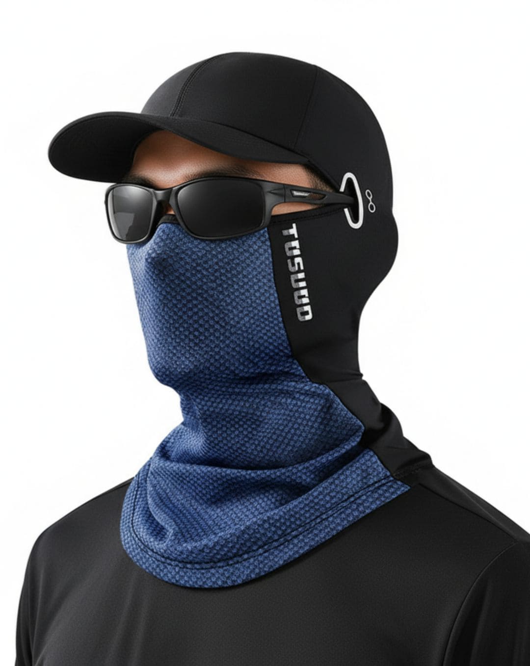 Kit Máscara e Óculos Polarizado Equipa Pesca