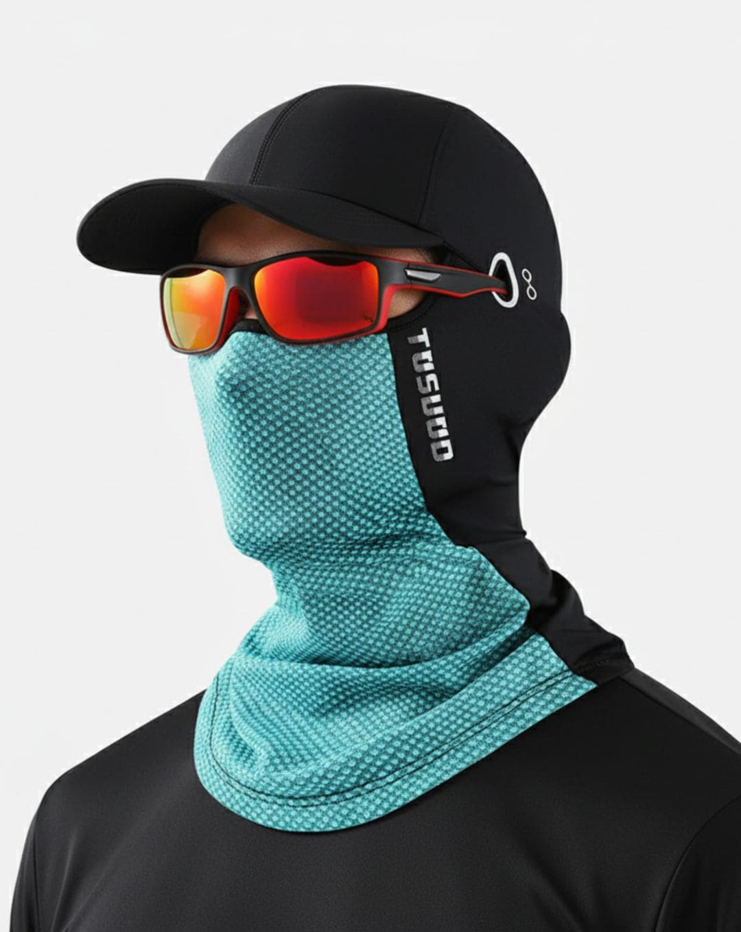 Kit Máscara e Óculos Polarizado Equipa Pesca