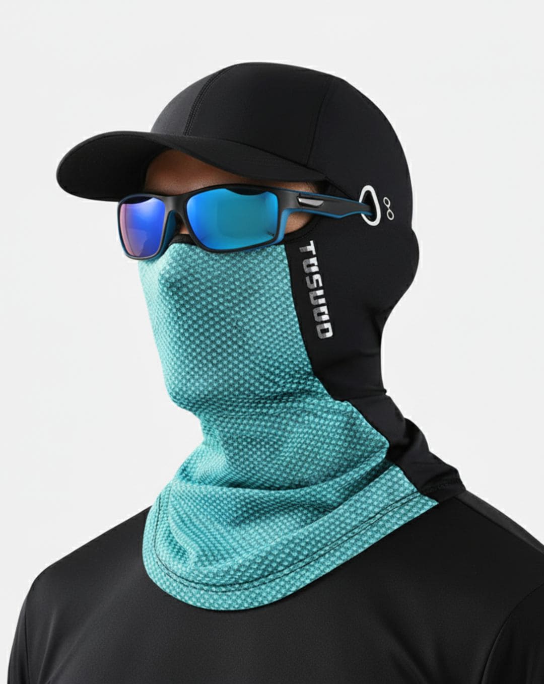 Kit Máscara e Óculos Polarizado Equipa Pesca