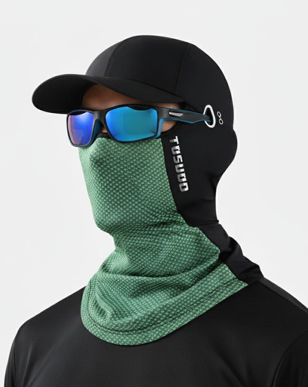 Kit Máscara e Óculos Polarizado Equipa Pesca