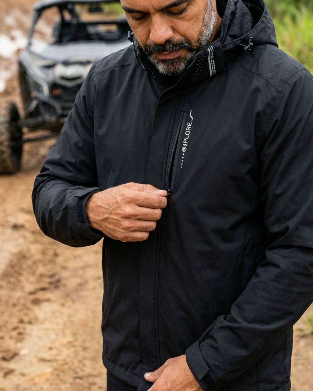 Jaqueta Impermeável Equipa Pesca Mantiqueira