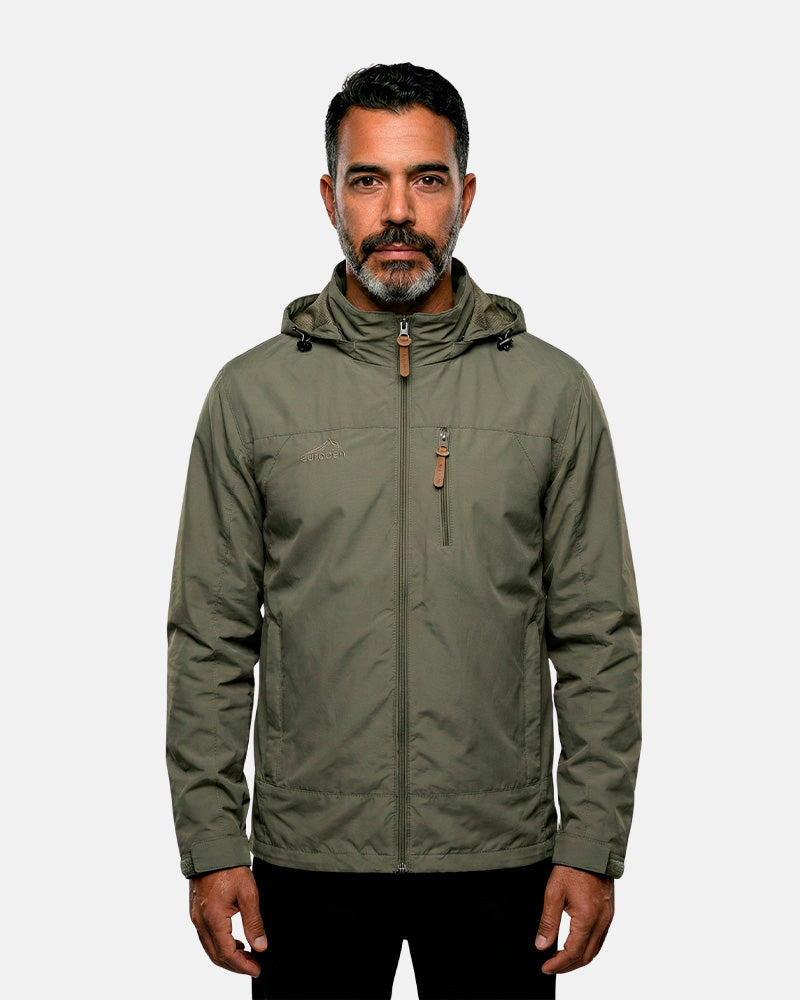 Jaqueta Impermeável Equipa Pesca Caatinga Verde