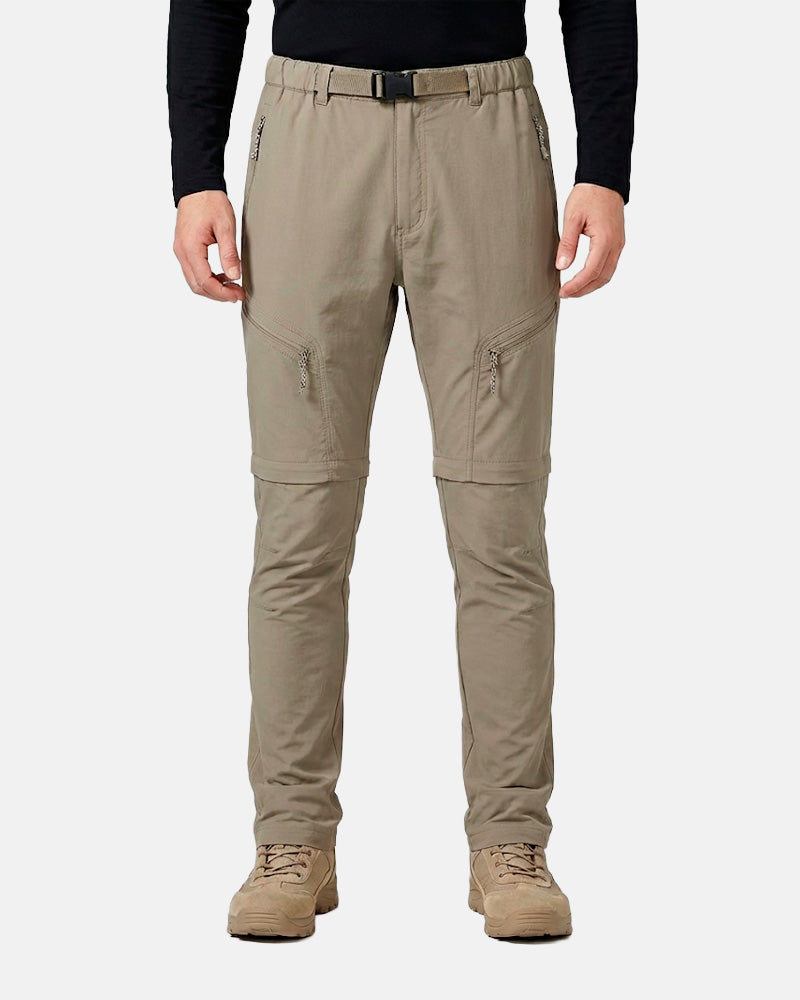 Calça Impermeável 2 em 1 Equipa Pesca Bege