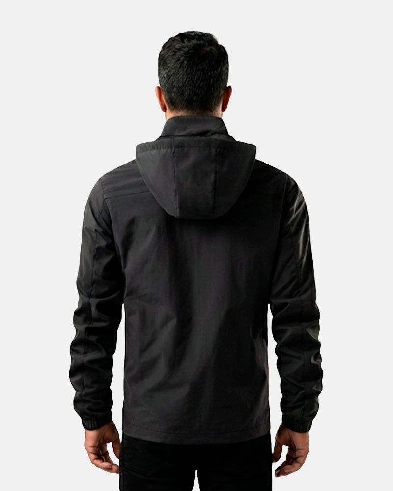 Jaqueta Impermeável Equipa Pesca Patanal Preta