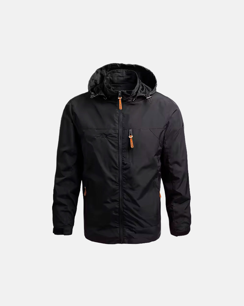 Jaqueta Impermeável Equipa Pesca Patanal Preta