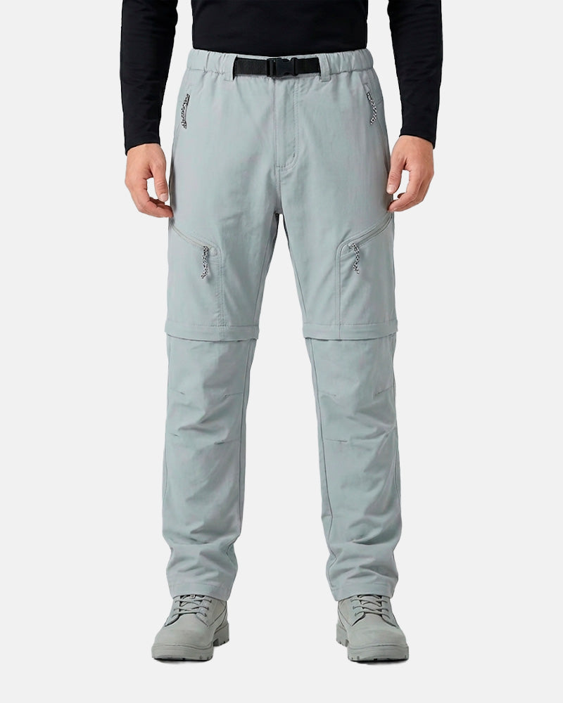 Calça Impermeável 2 em 1 Equipa Pesca Cinza