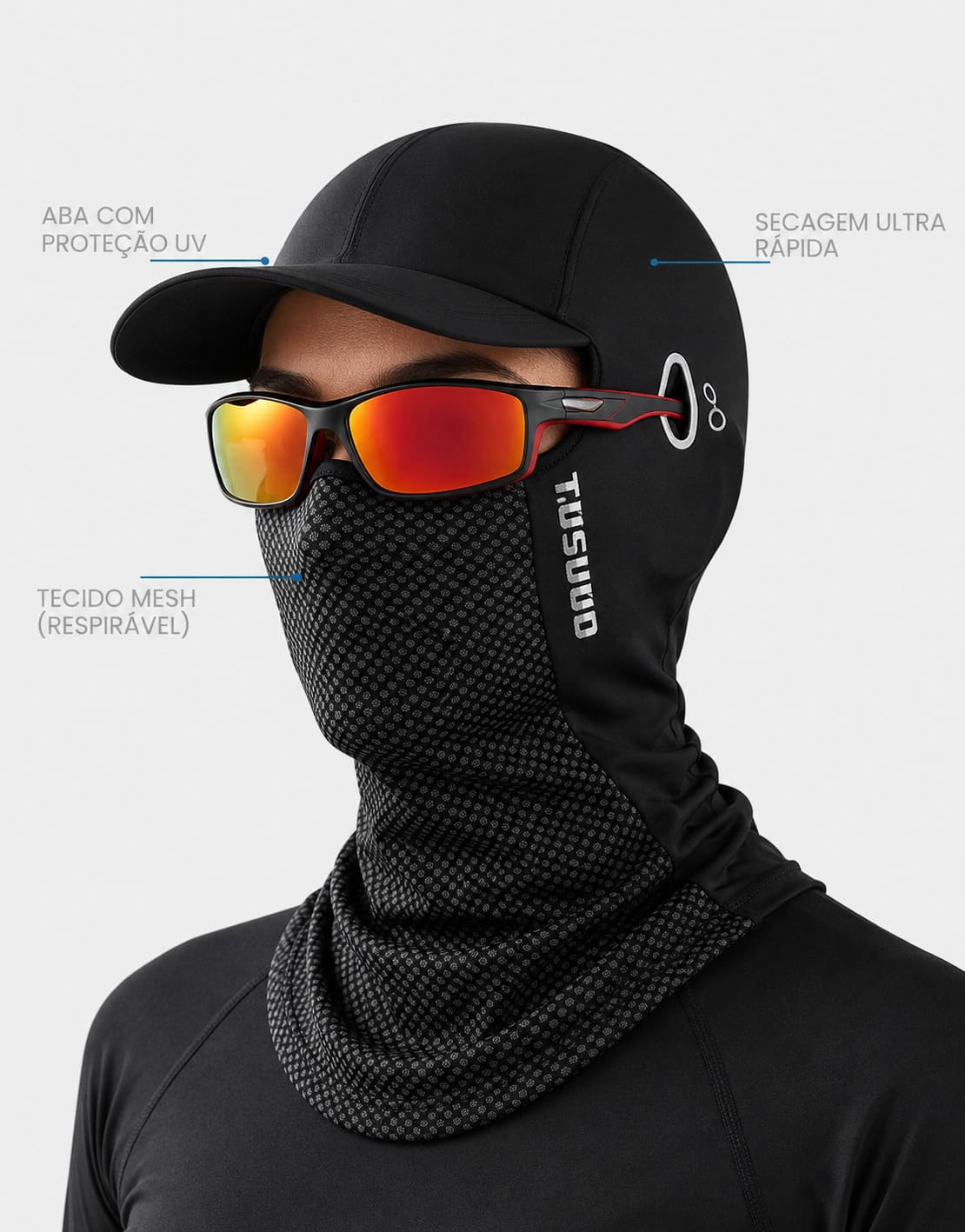 Balaclava de Proteção Solar Remanso