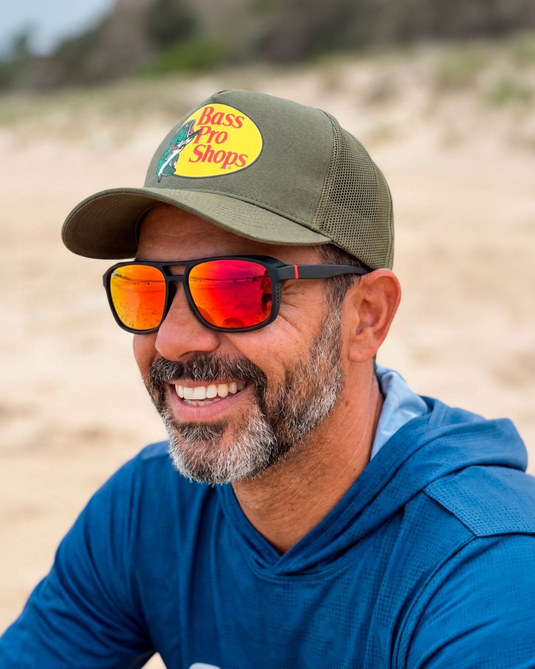 Boné Bass Pro Shops - Trucker Logo Basic