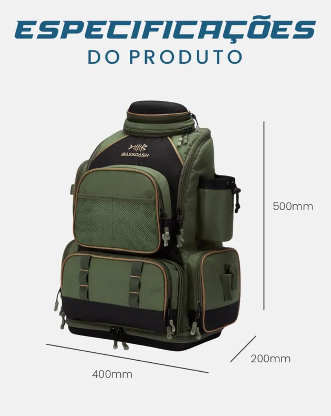 Bolsa de Pesca Bassdash GG