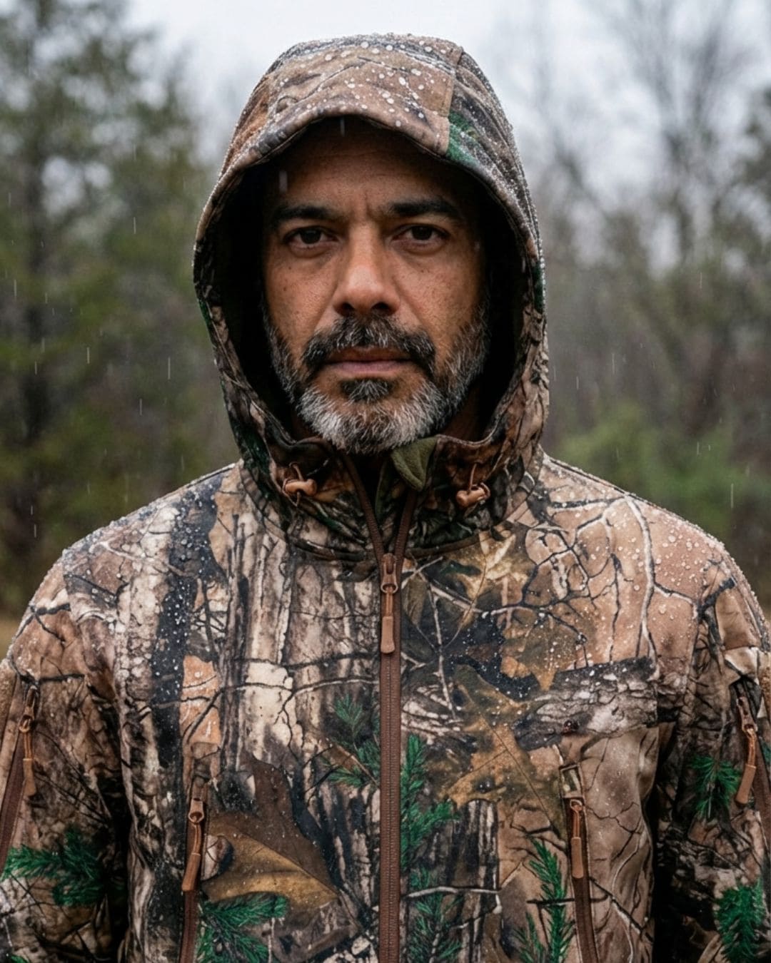 Jaqueta Impermeável Equipa Pesca Caçador