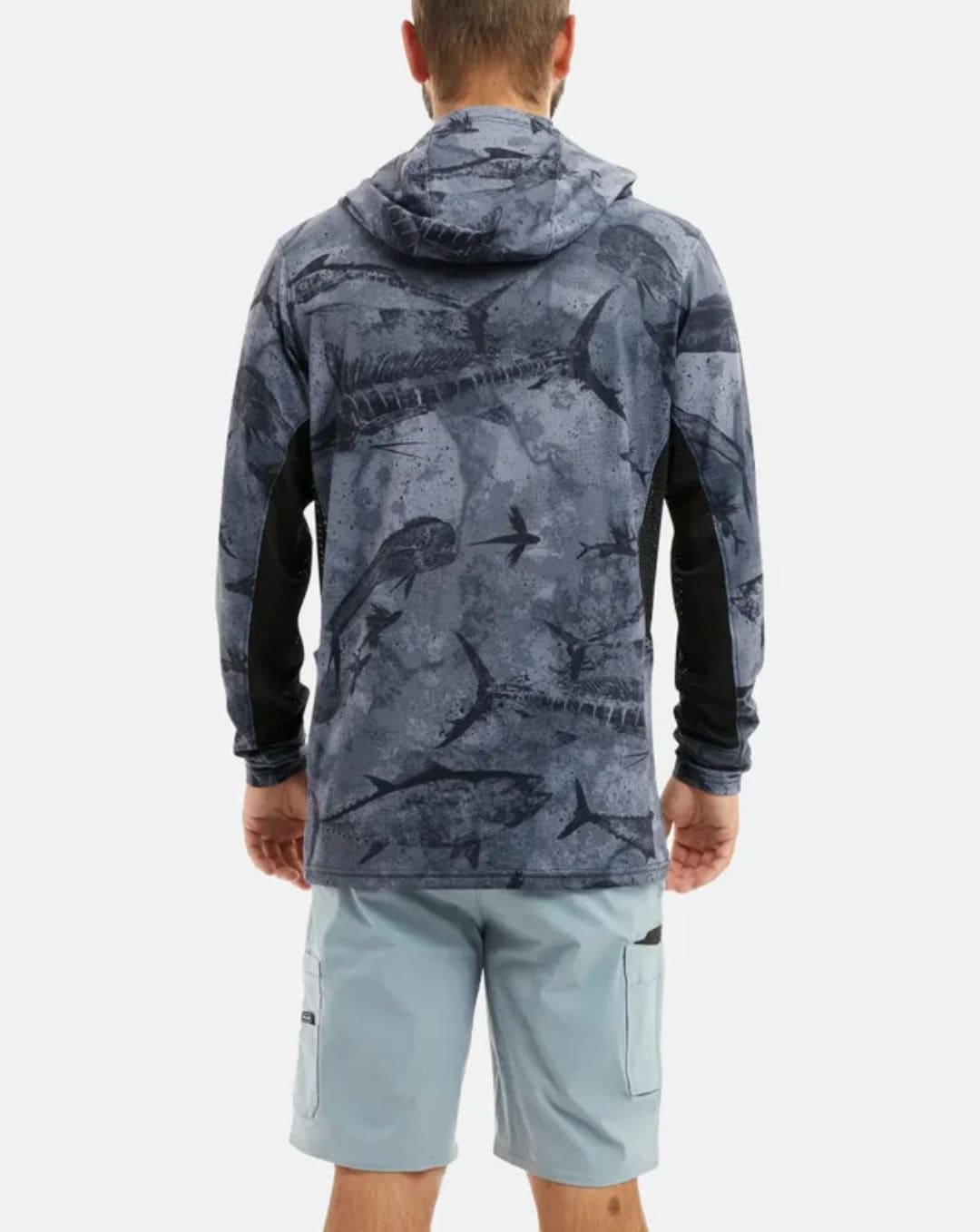Camisa de Pesca Pelagic Cinza