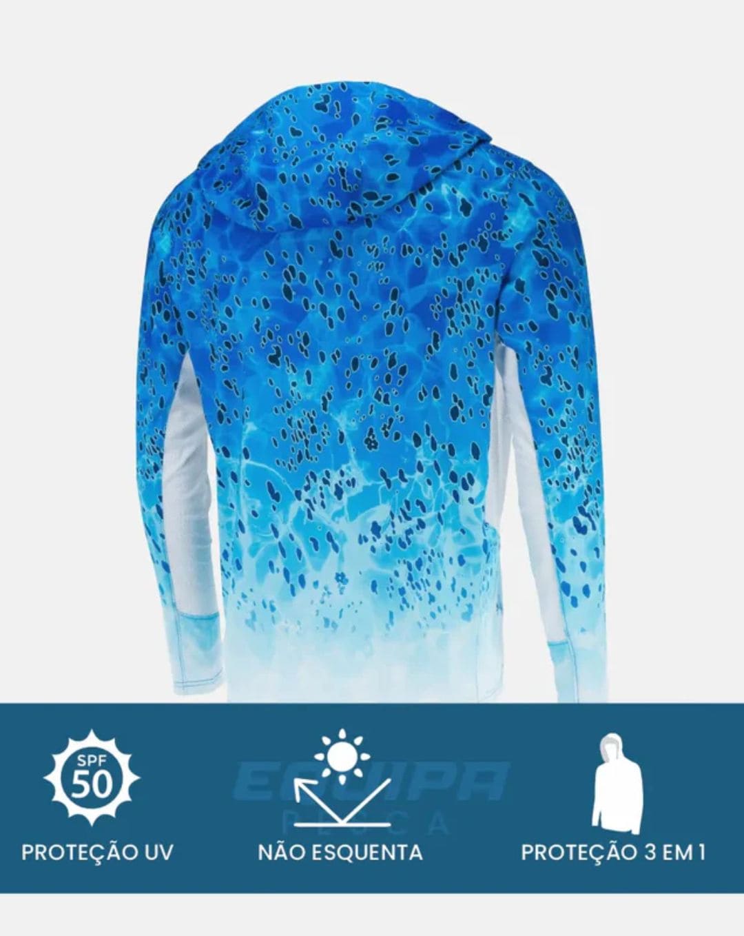 Camisa de Pesca Pelagic Pintado Azul