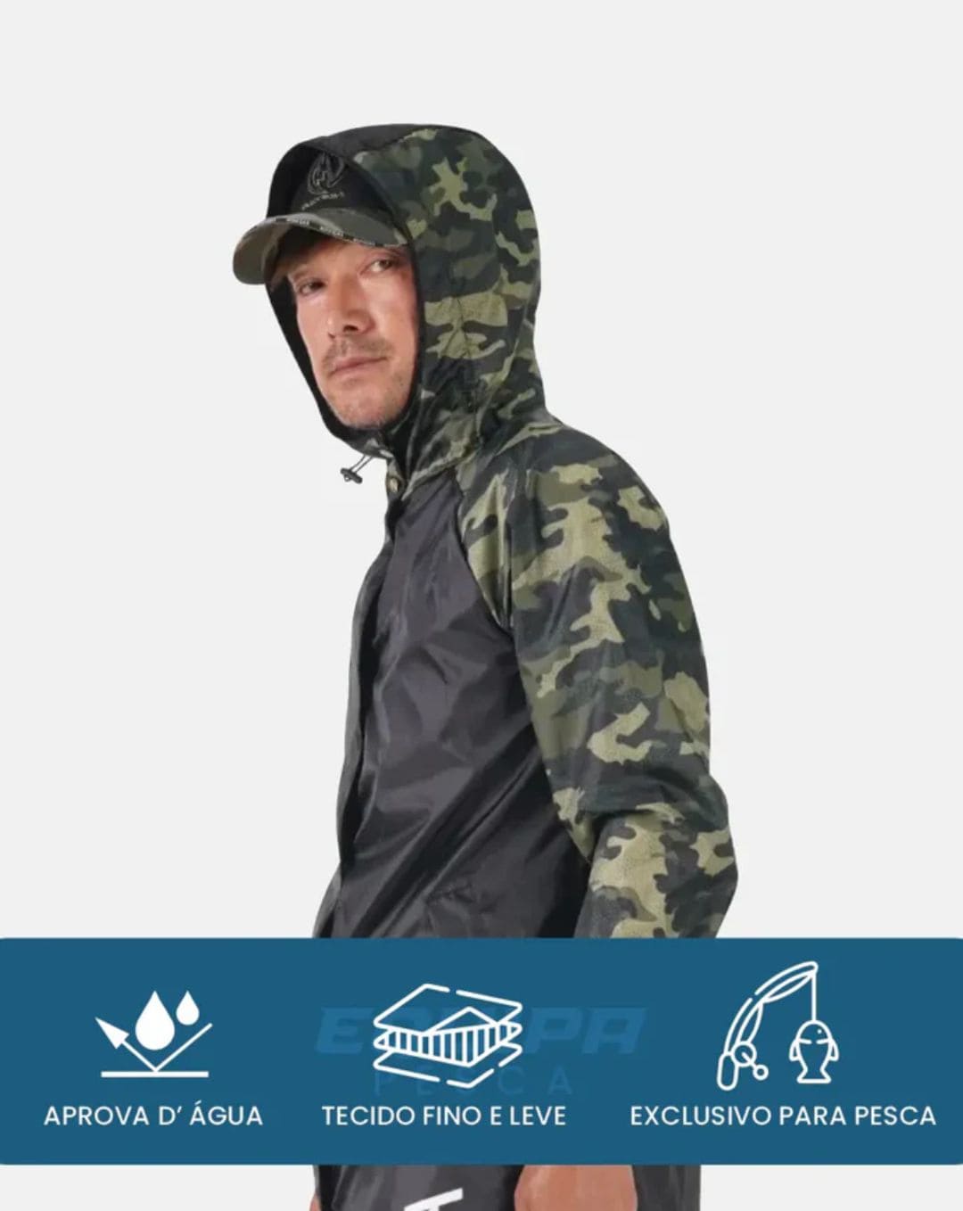 Capa de Chuva Para Pesca Histar