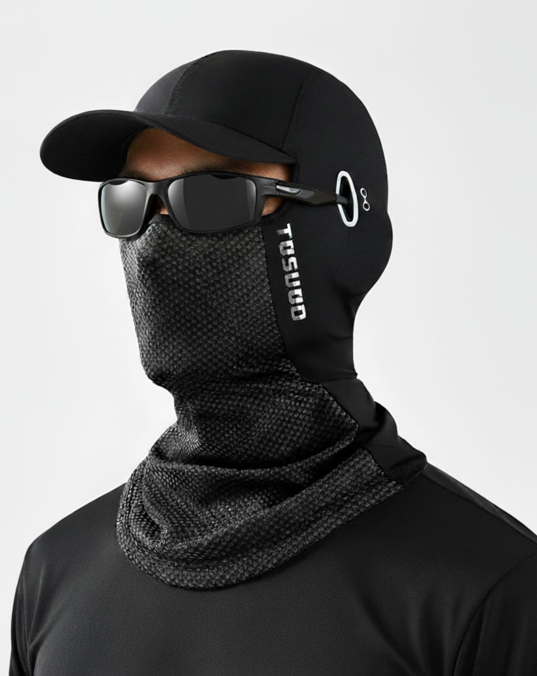 Kit Máscara e Óculos Polarizado Equipa Pesca