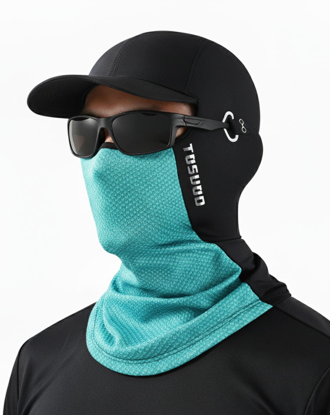 Kit Máscara e Óculos Polarizado Equipa Pesca