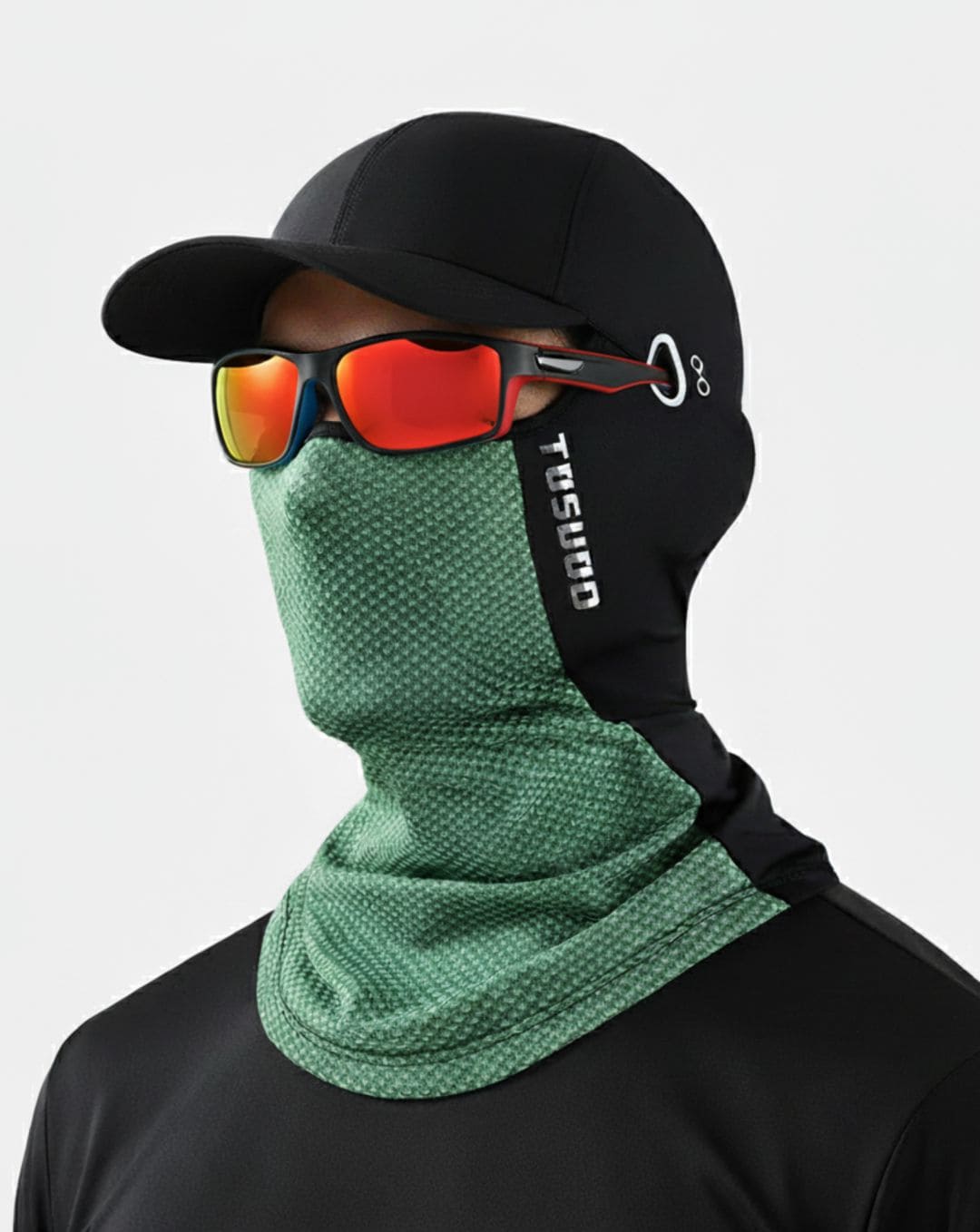 Kit Máscara e Óculos Polarizado Equipa Pesca