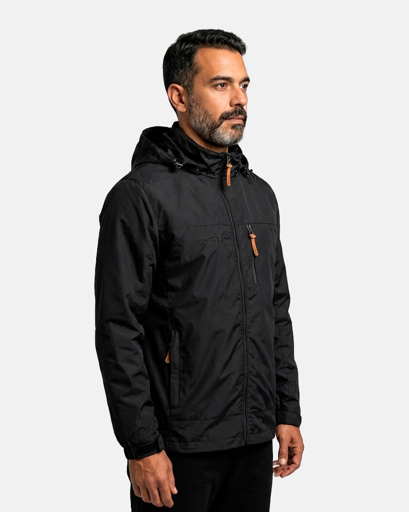 Jaqueta Impermeável Equipa Pesca Caatinga Preta