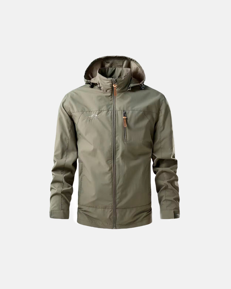 Jaqueta Impermeável Equipa Pesca Patanal Verde