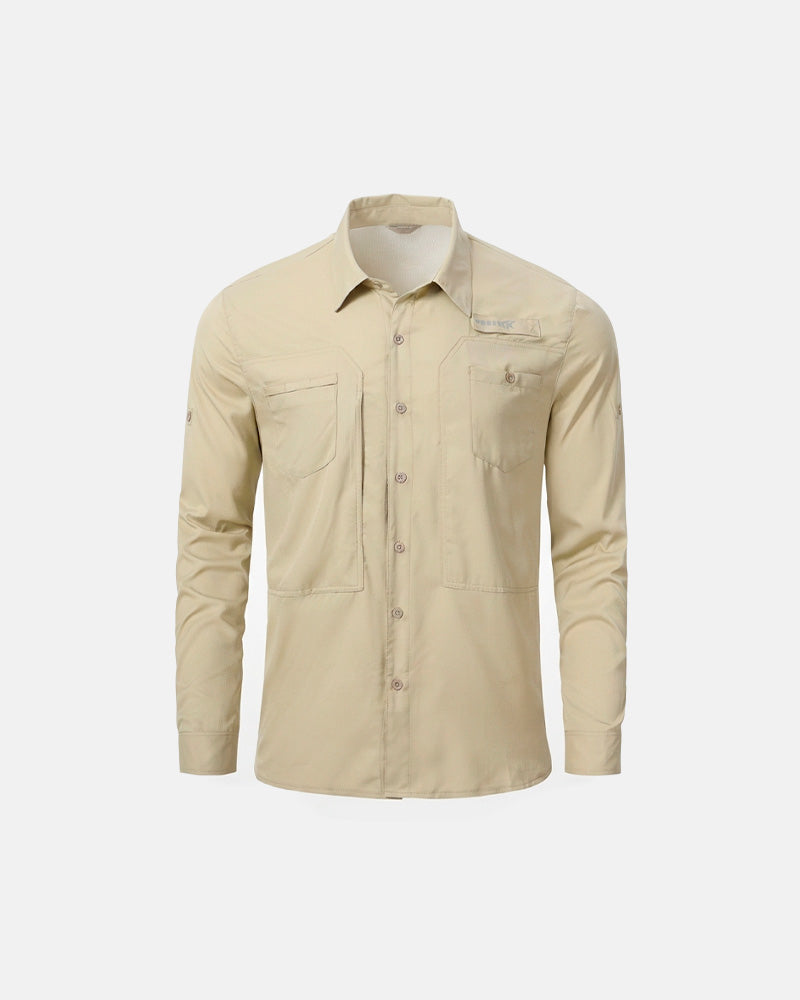 Camisa Equipa pesca Bege