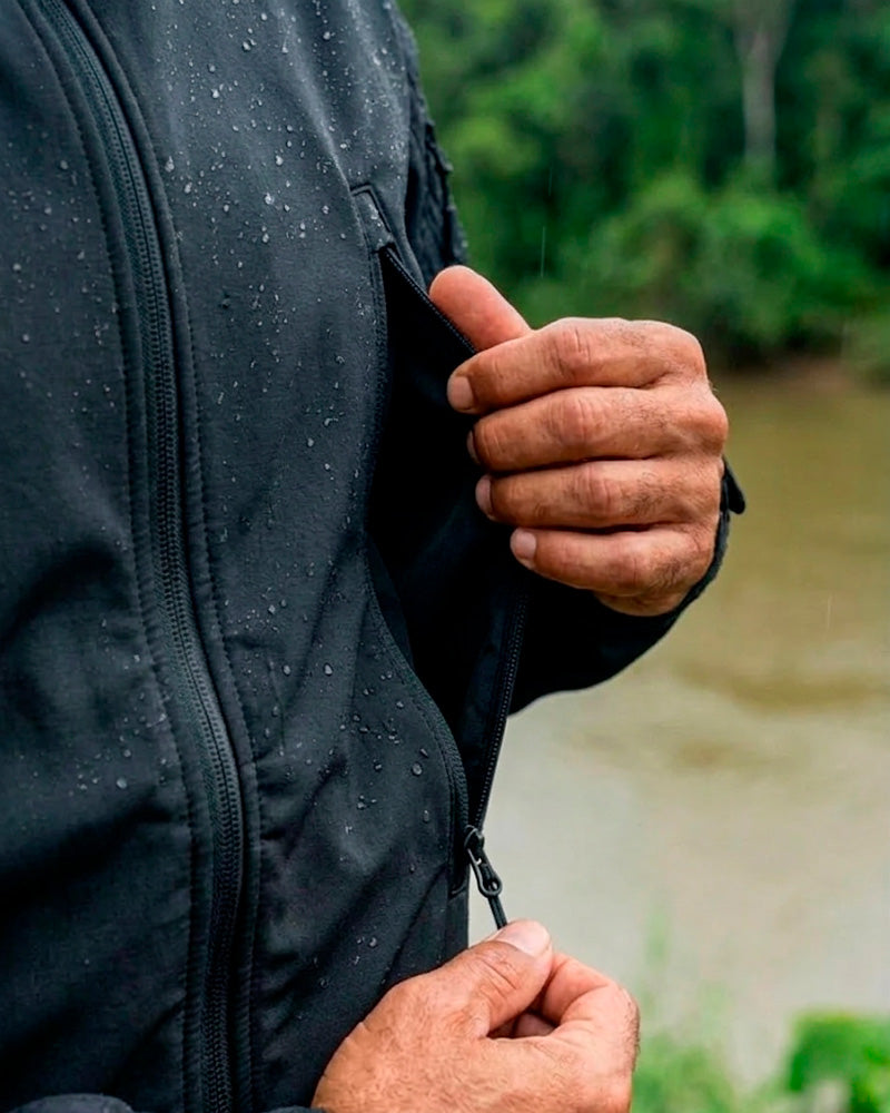 Jaqueta Equipa Pesca Action Preto